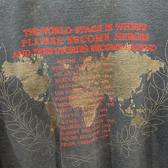 Vintage USA Basketball T-Shirt Size Large - Picture 3 of 3